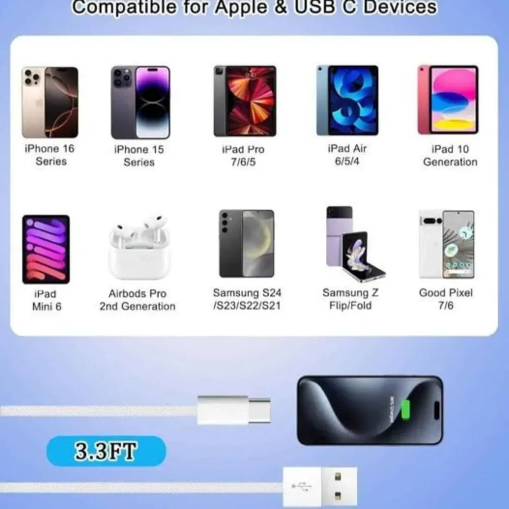 5 Car Carplay Cables